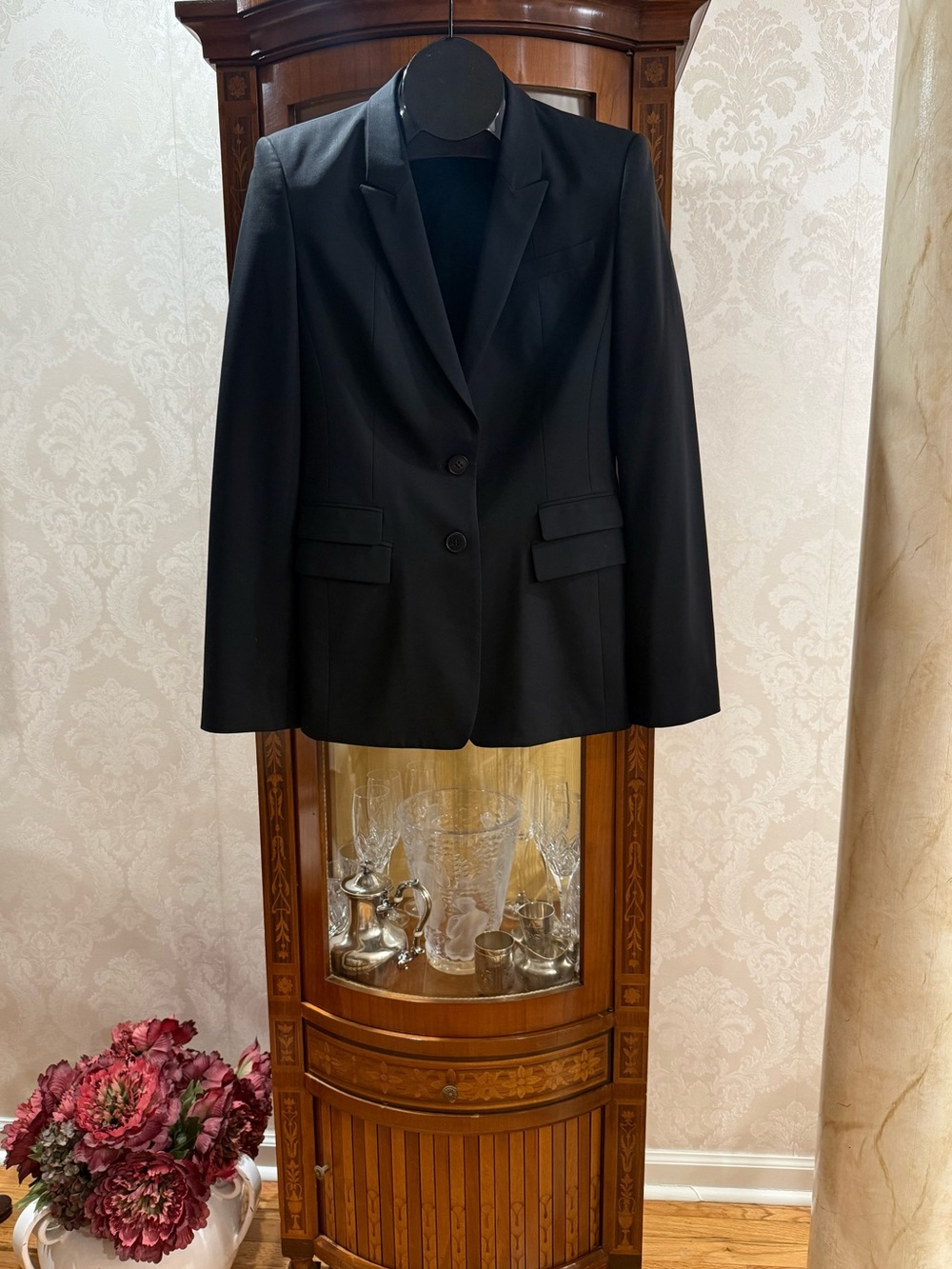 BOSS Black Women's Single-Breasted Tailored Blazer